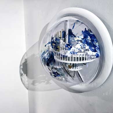 鉄腕 アトム 透視 遊び プラ板 アート