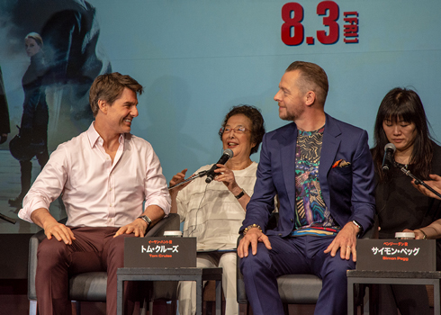 サイモン・ペッグ ベンジー・ダン ミッション：インポッシブル フォールアウト トム・クルーズ