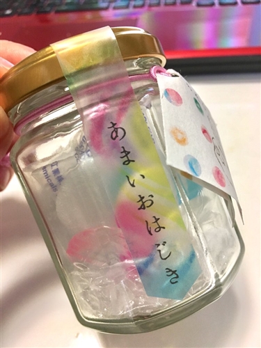 「節子、これドロップや！」　映画「火垂るの墓」を連想してしまうかわいい“おはじき”型の和菓子がTwitterで話題に