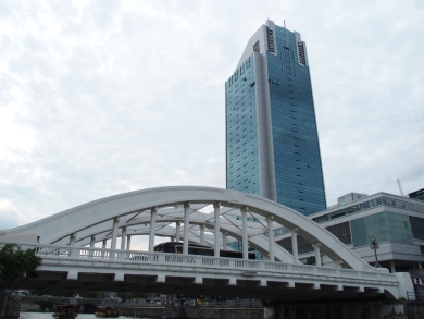 かわいい小船 作業船 タグボート 軍艦 プーケットの電線