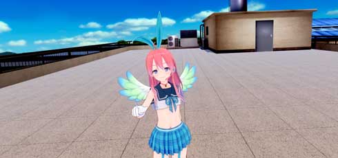 つんつんVR 女の子 ゲーム Steam フィードバック TACTOT