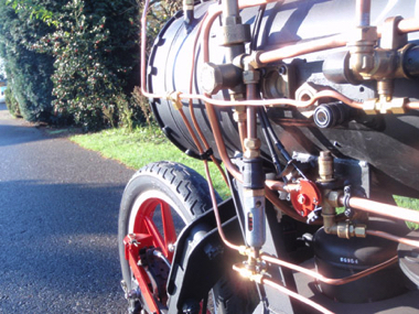 蒸気機関 スチーム バイク パンク SL