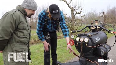 蒸気機関 スチーム バイク パンク SL