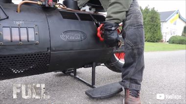 蒸気機関 スチーム バイク パンク SL