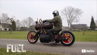 蒸気機関 スチーム バイク パンク SL