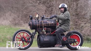 蒸気機関 スチーム バイク パンク SL