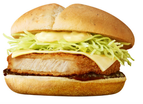 金沢名物黒カレーカツバーガー