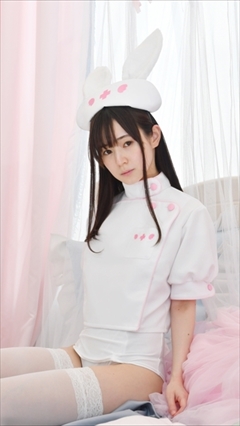 ウサミミナーススク水