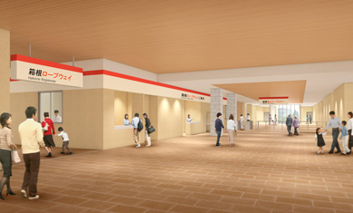 小田急　箱根　大型投資　早雲山駅　改札