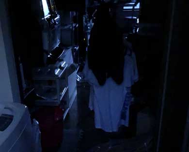 貞子 家 玄関 服 見間違え 怖い