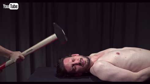 世界一スッキリしない動画 YouTube イライラ スイカ プリン ハンマー