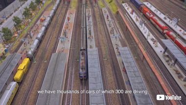 世界最大 ジオラマ 鉄道 ギネス