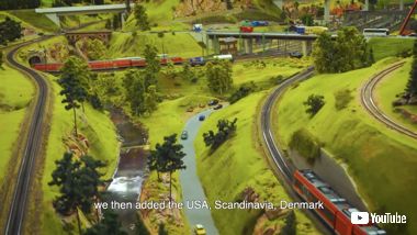 世界最大 ジオラマ 鉄道 ギネス