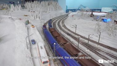 世界最大 ジオラマ 鉄道 ギネス