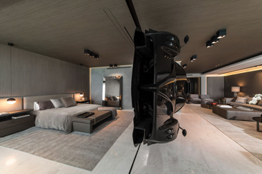 パガーニ ゾンダR スーパーカー インテリア 室内 壁