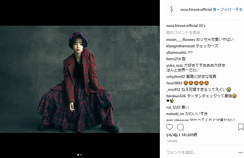 広瀬すず Seventeen 80年代 ファッション 80’s