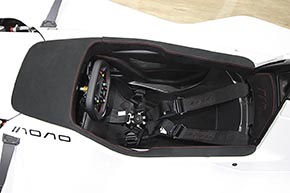 ここから見ると、そのままフォーミュラカーである