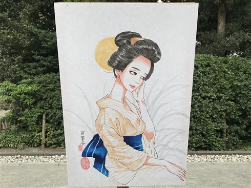 「鎌倉ぼんぼり祭2018」で庵野秀明監督のぼんぼりが一時的に撤去されるハプニングも、無事復活　「2020・21・22」という謎の文字列