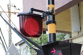 踏切警報灯 eco1シリーズ（直径300ミリ両面形）