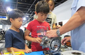 エンジン分解組立教室