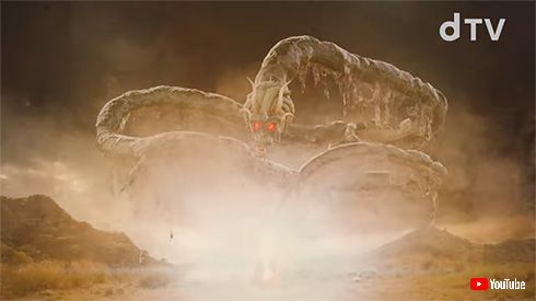 銀魂2 ドラマ dTV 予告 パロディ ドラゴンボール 銀河鉄道