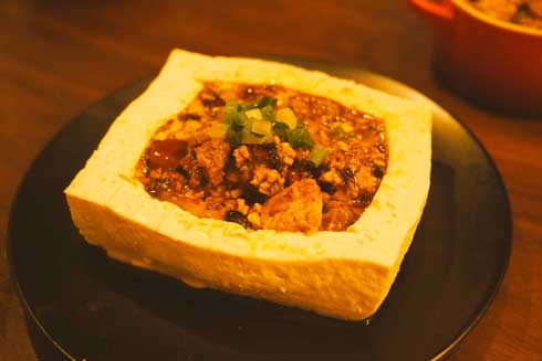 麻婆豆腐 何かおかしい 妻 くり抜き 手間 発想