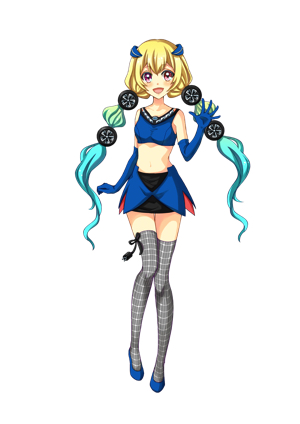 トヨタ 擬人化 美少女 バンタン