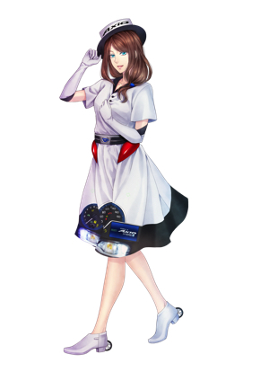 トヨタ 擬人化 美少女 バンタン