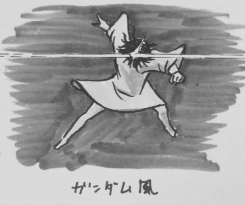 貞子 登場 パターン イラスト