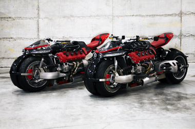 ラザレス LM847 バイク 四輪マセラティ