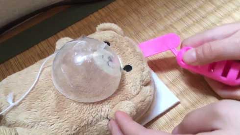 子ども クマ 緊急手術 ごっこ 腫瘍 摘出 再現 発想