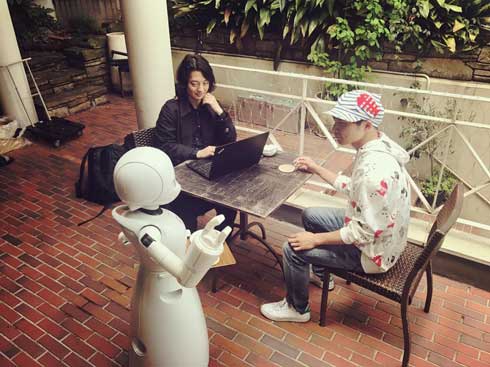 ロボット テレワーク 実験 遠隔出社 募集 OriHime