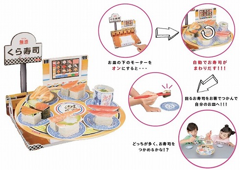 幼稚園の回転寿司ふろく