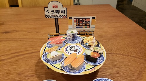 幼稚園の回転寿司ふろく