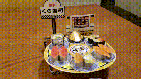 幼稚園の回転寿司ふろく