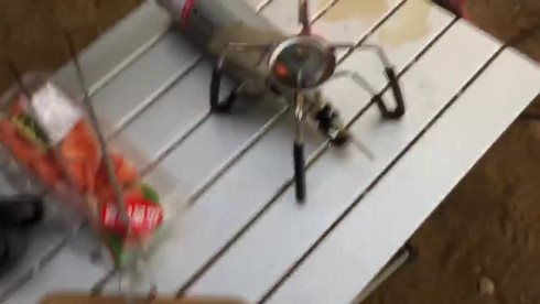 肉 キャンプ 地面 落とす 除草剤