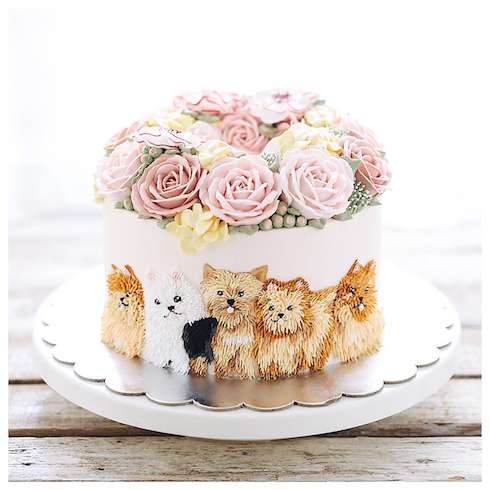 ivenoven アートケーキ サボテン