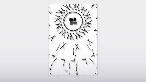 Solid Aether 弾幕 ミニマル シューティングゲーム