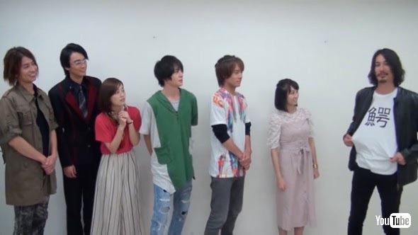 水上さんが仕込んできた“鰐”Tシャツの披露も