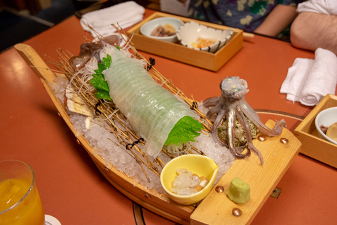 チョーヒカル ゲテモノデート ゲテモノ イカ 日本食