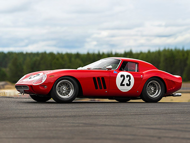 フェラーリ 250 GTO オークション 史上最高額