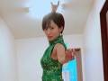 「目が眩んでしまいそう」　夏菜、“らんま思い出す”チャイナ服でファン悩殺のカンフーポーズ