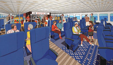 クイーンビートル ジェットフォイル トリマラン