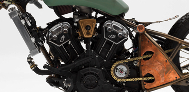 カスタム バイク NASA インディアン・モーターサイクル オートバイ