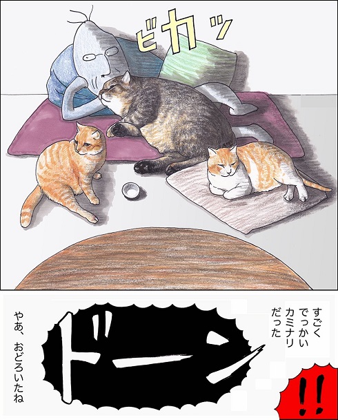 俺、つしま 猫 漫画 おじいちゃん