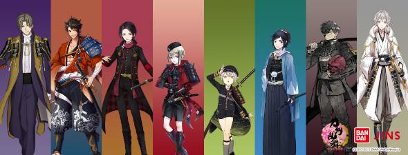 刀剣乱舞-ONLINE-×BANDAI×JINS コラボ第3弾