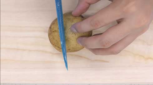じゃがいも ポテト 作ってみた 包丁 圧倒的不審者の極み!