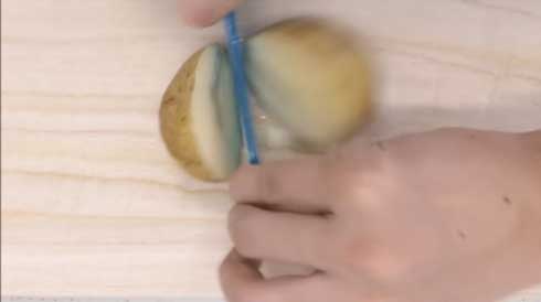 じゃがいも ポテト 作ってみた 包丁 圧倒的不審者の極み!