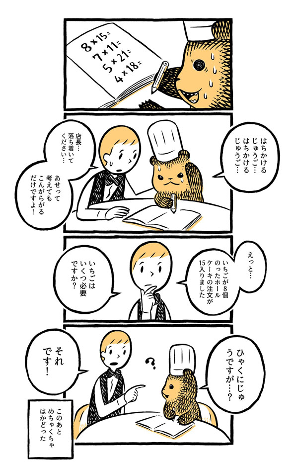 こぐまのケーキ屋さん