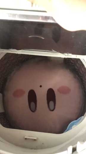 洗濯機 フィット カービィ クッション